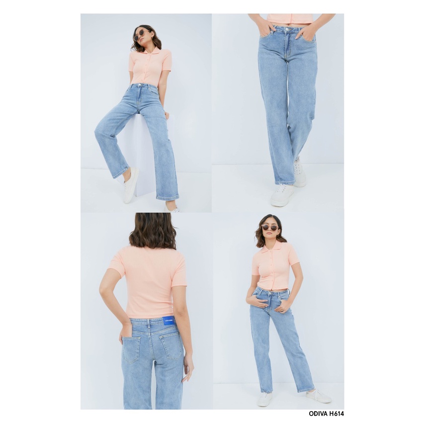 ODIVA Celana Panjang Semi Kulot 614