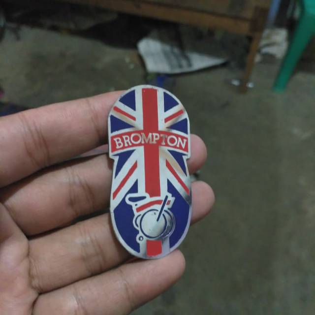 Emblem sepeda brompton