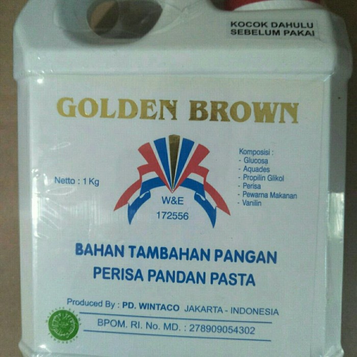 

1kg perisa pandan Golden brown