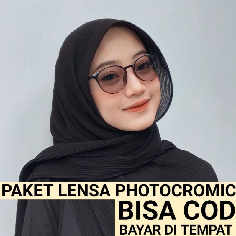 Kacamata 5009 / Kacamata Photocromic / Kacamata Antiradiasi / kacamata minus