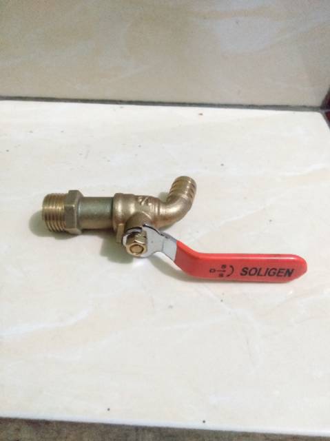 Kran Kuningan soligen 1/2&quot; keran air Kuningan