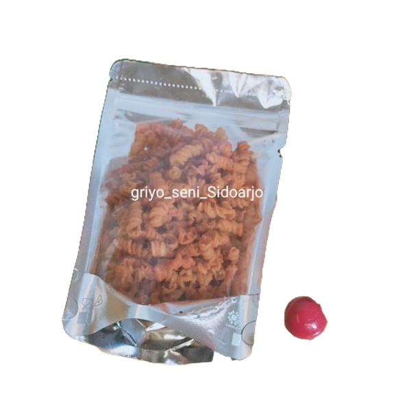 MAKARONI SPIRAL RASA PEDAS DAUN JERUK 80G