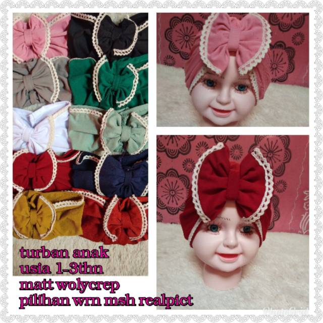 

Turban pita renda