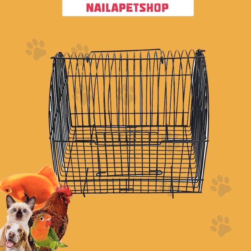 KANDANG BESI UNTULAN / SANGKAR MINI UNTULAN UNTUK BAWA BURUNG HAMSTER