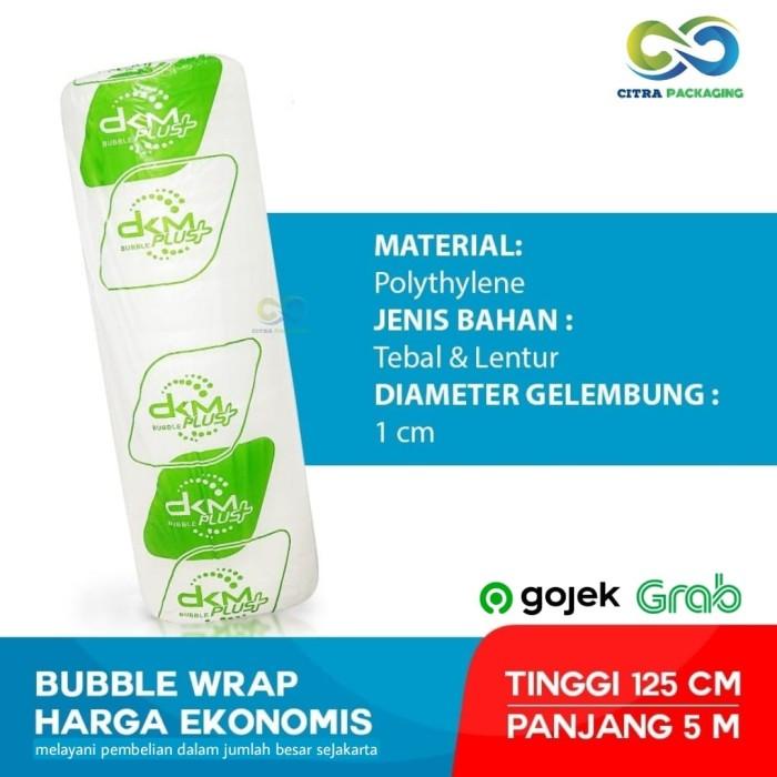 

PLASTIK BUBBLE WRAP MURAH PREMIUM 125 CM X 50 M HITAM - DKM PLUS