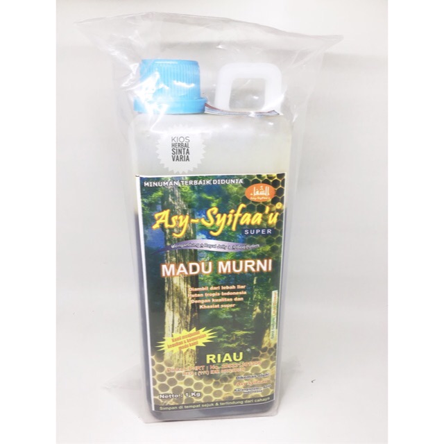 Madu Asy-Syifaa'u, Madu Riau 1kg, Madu murni riau, Honey