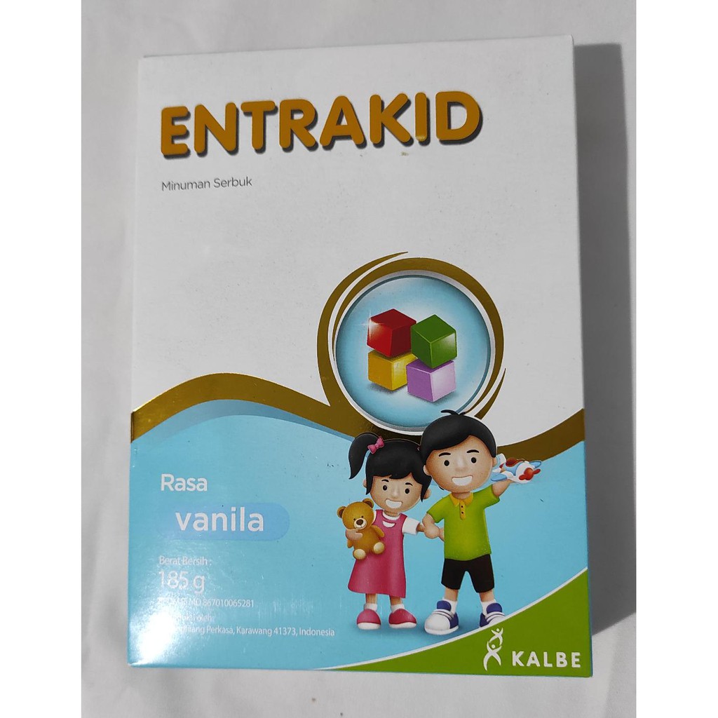 

ENTRAKID RASA VANILA 185 GR