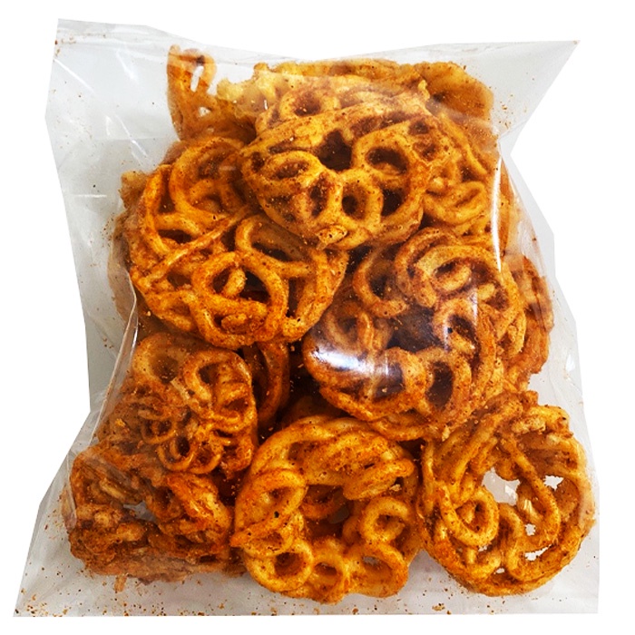 

Kerupuk bantet pedas
