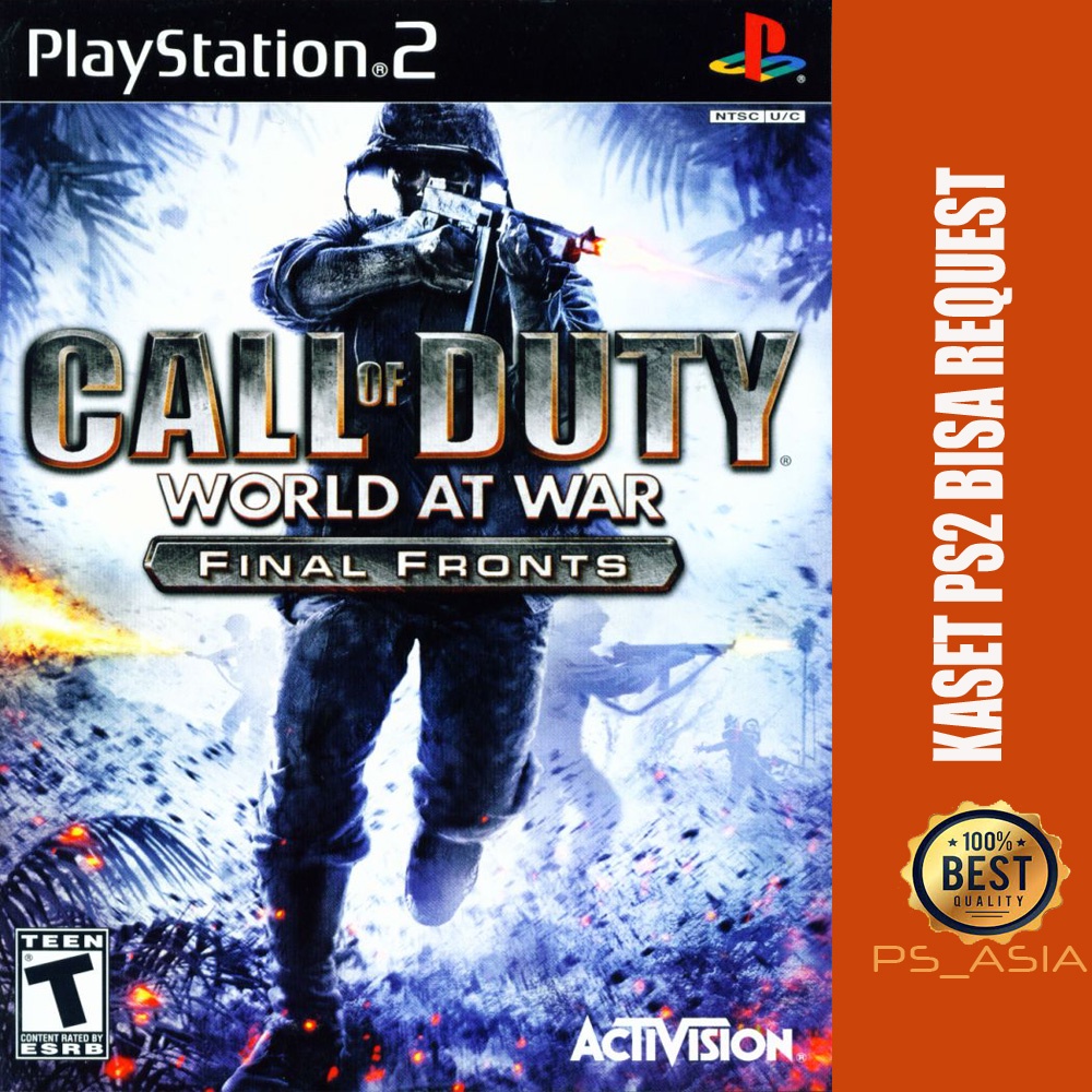 Kaset PS 2 Call of Duty - World at War - Final Fronts