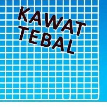 ➦ Ram dinding kawat tebal ◌