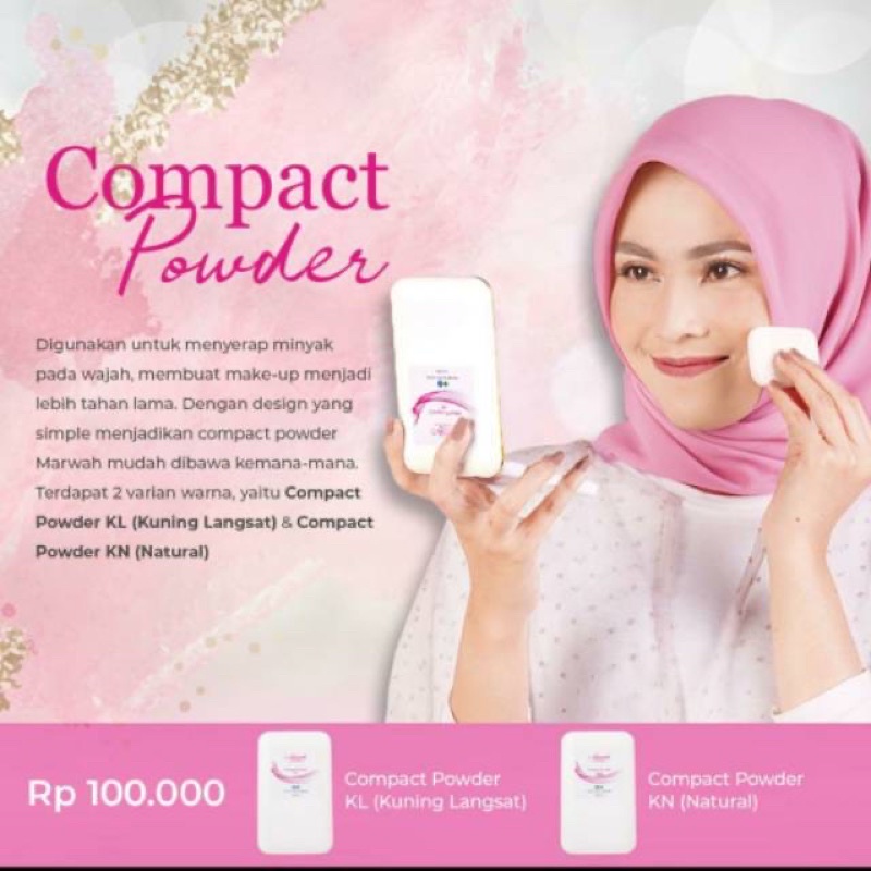 MARWAH COMPACT POWDER || BEDAK PADAT MARWAH || BEDAK MARWAH || COMPACT POWDER MARWAH || MARWAH SKIN