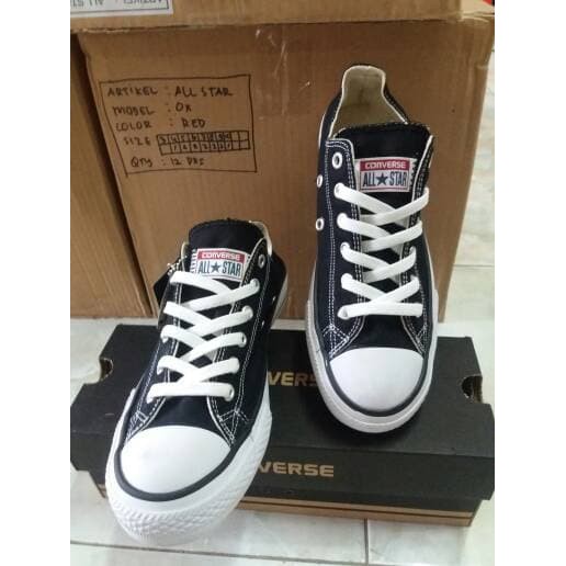 Converse Chuck Taylor Allstar Ox Black White