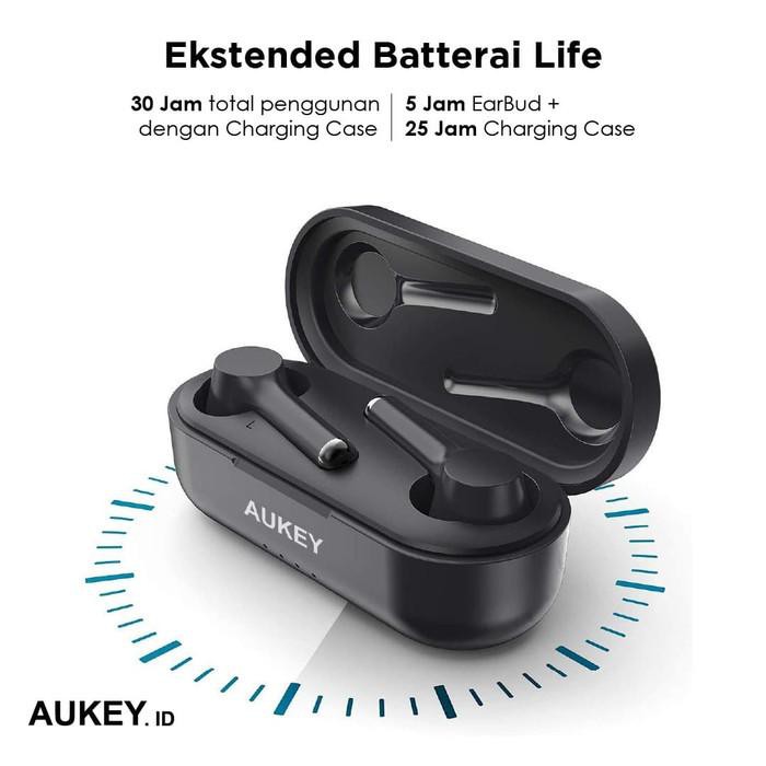 Aukey Earphone Bluetooth TWS KSound Bt 5.0 - 500459 - EP-K01