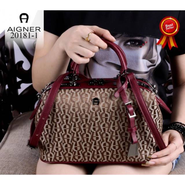 Tas Wanita Impor AIGNER Handtasche 20181-1