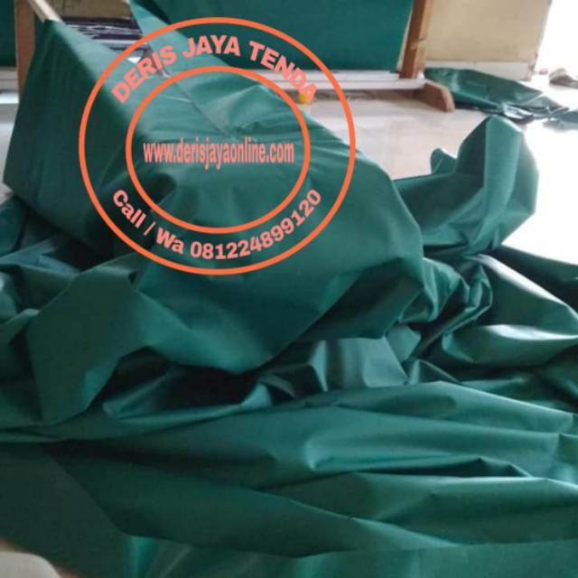 Terpal tenda pesta bahan orchid