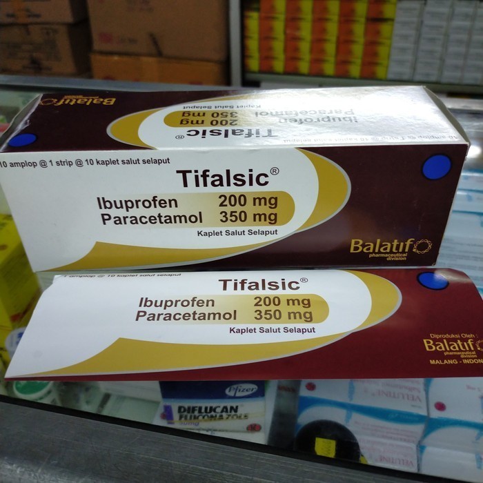 Tifalsic ibuprofen 200 mg paracetamol 350 mg obat apa