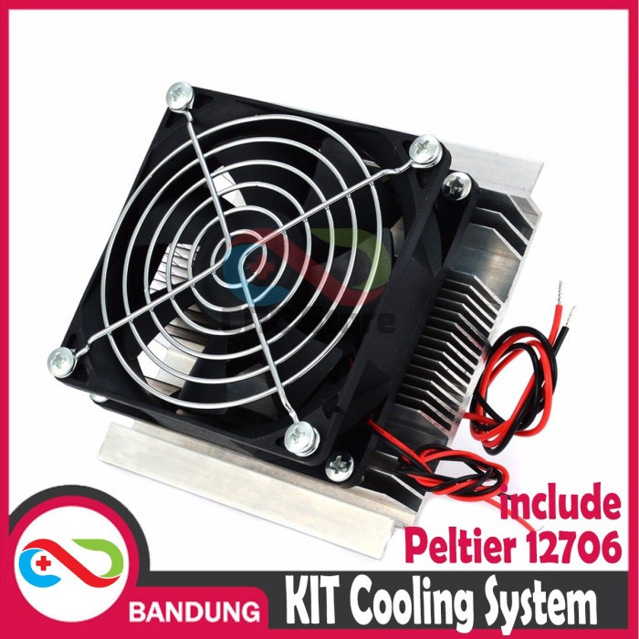 PELTIER COOLING SYSTEM KIT PELTIER TEC-12706 LENGKAP