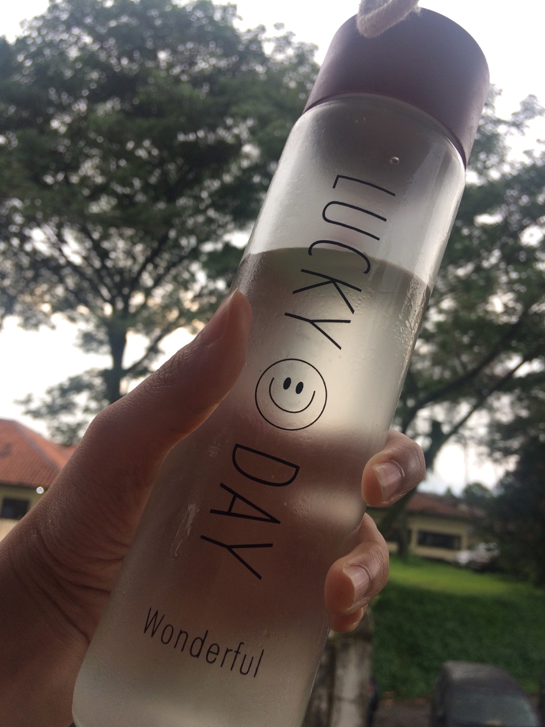 Botc 6001 Botol Minum Bottle Lucky Kaca Premium Murah Bagus Tahan Panas Gelas Thermos