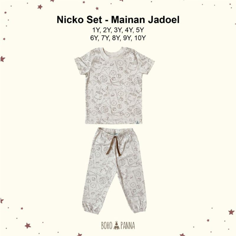 Bohopanna - Nicko Set (size 6y-10y)