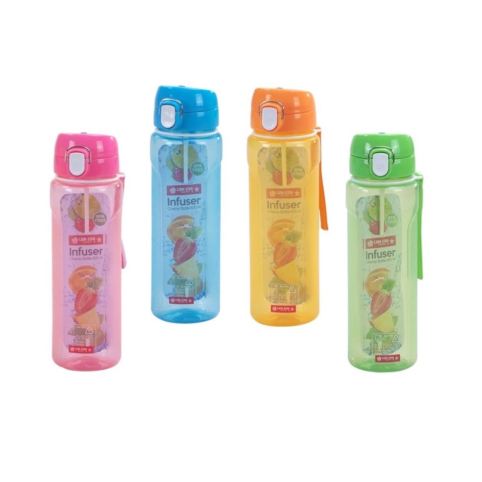 Lion Star Infuser Champ Bottle NH-80 Botol Minum 820 mL - Random