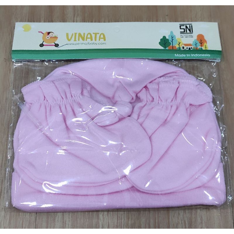 VINATA-TOPI SET SARUNG TANGAN DAN SARUNG KAKI-TOPI SATU SET