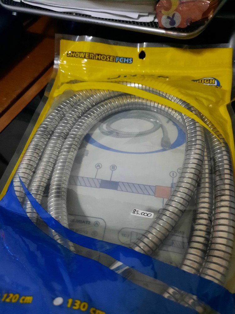 Selang Shower Hose Fchs 150 Cm Onda - Selang Fleksible Shower