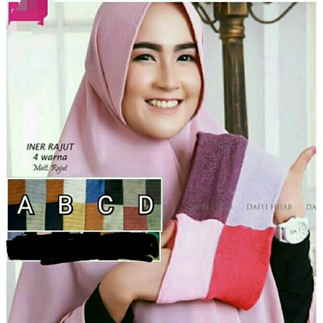 INNER RAJUT 2 4 WARNA PREMIUM / STANDAR