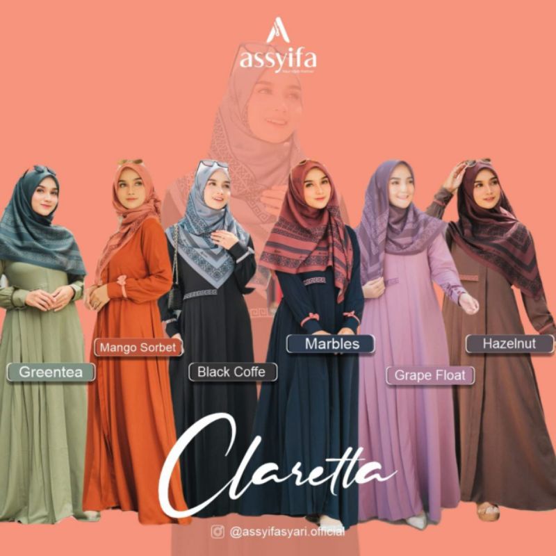 Claretta series by Assyifa. Official