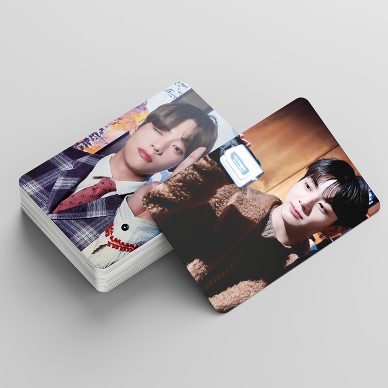 55pcs/box BTS Photocards 2022 LITTLE WISHES Album LOMO Card Postcard ((In STOCK) Kpop fan)