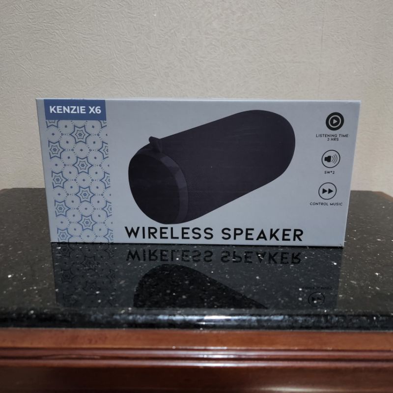 Bluetooh Wireless Speaker Kenzie X6 (New)