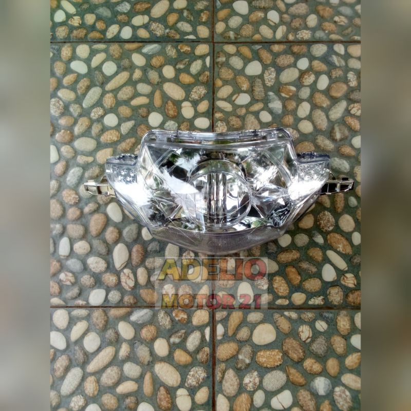 reflektor lampu depan supra x 125 old