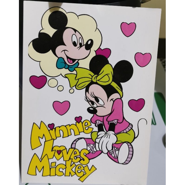 

kartu pos mickey mouse/mickey mouse postcard