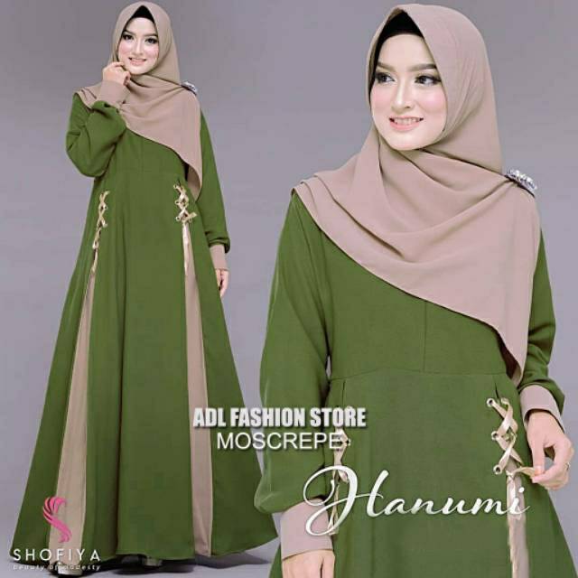 Baju Gamis Hanumi Maxy M L XL-1