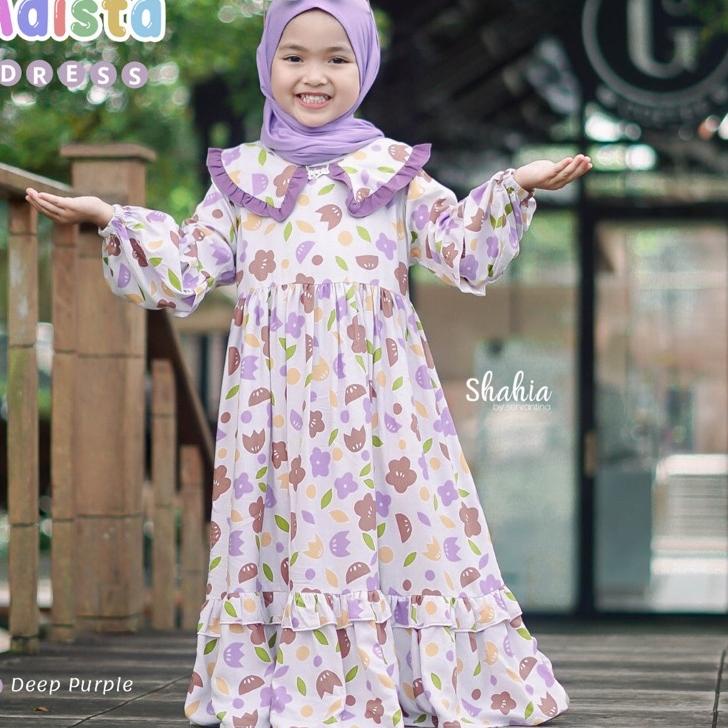 AKK.25Au22e ‣ Gamis Anak Perempuan Adista Dress