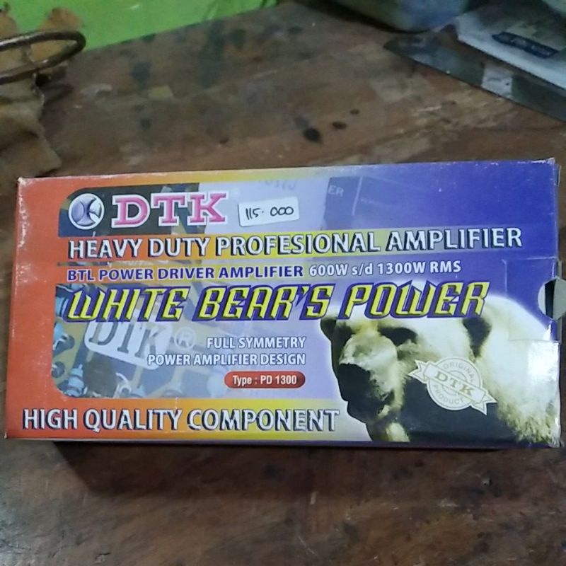 Jual DRIVER POWER BTL MEREK "DTK TYPE:PD 1300" GAMBAR BERUANG | Shopee