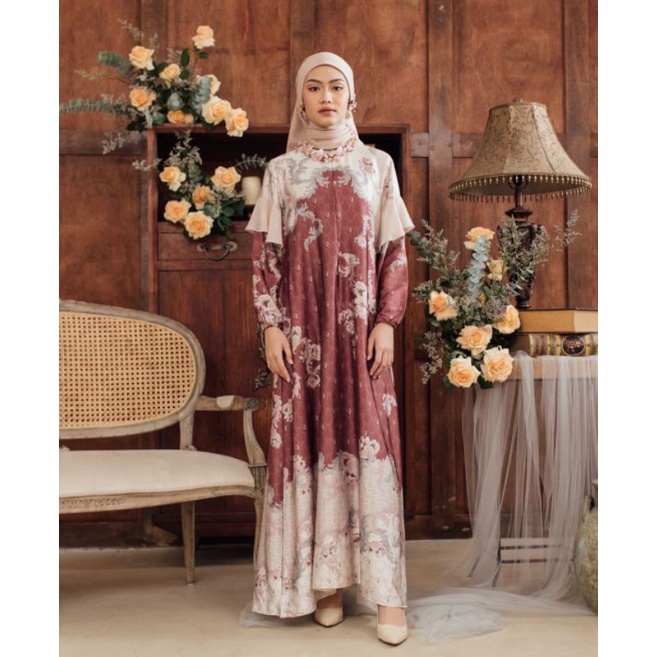 Dayana dress diana restu velvet size s