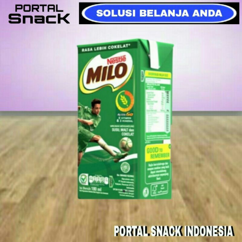 

MILO Susu coklat UHT 180ml