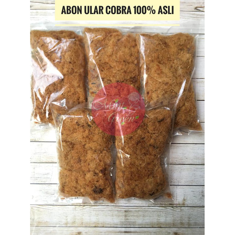 

promo murah Abon Ular Cobra Asli 100% - Obat Gatal Herbal best seller