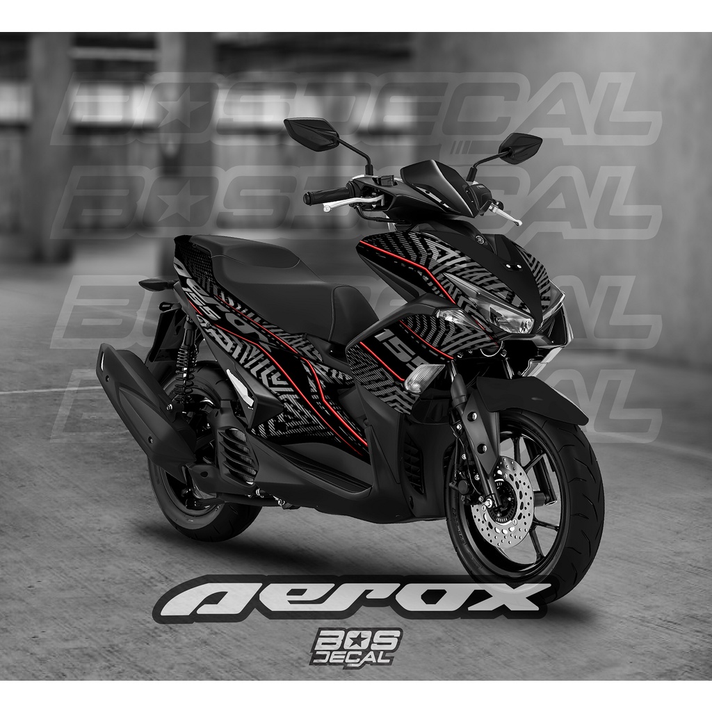 Decal Setiker Aerox lama 2017 - 2019 - AEROXOLD02
