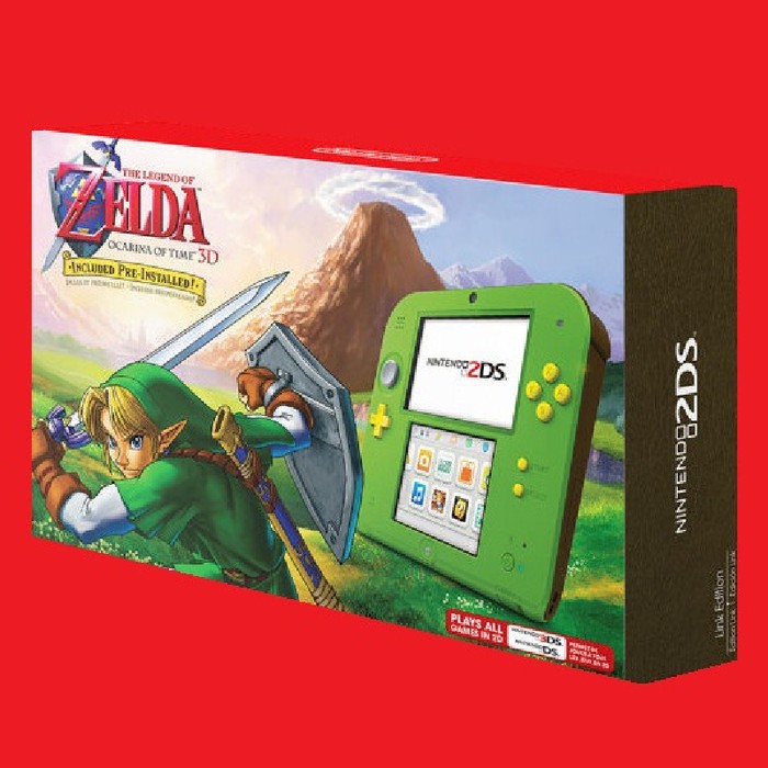 nintendo 2ds zelda edition