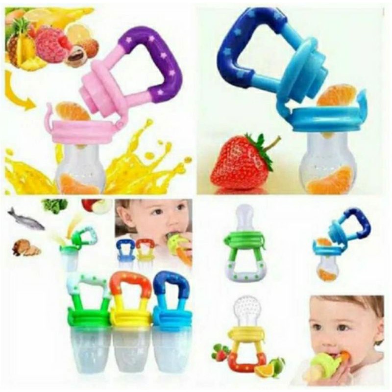 Empeng dot buah kerincing / Baby fruit feeder