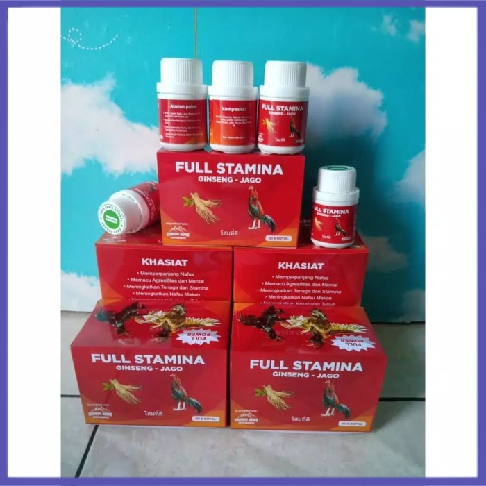 

✔ COD ✔ JAMU AYAM GINSENG JAGO FULL STAMINA FULL POWER ISI 150 BUTIR HERBAL