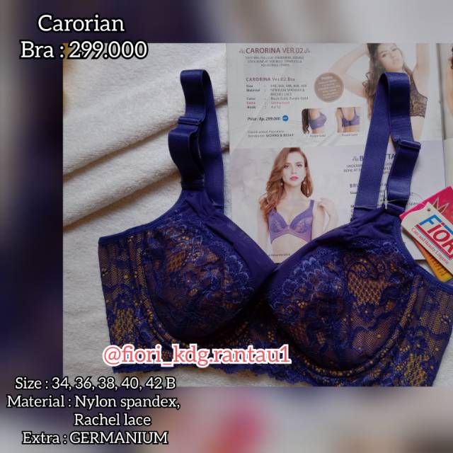 Fiori bra, carorina push up