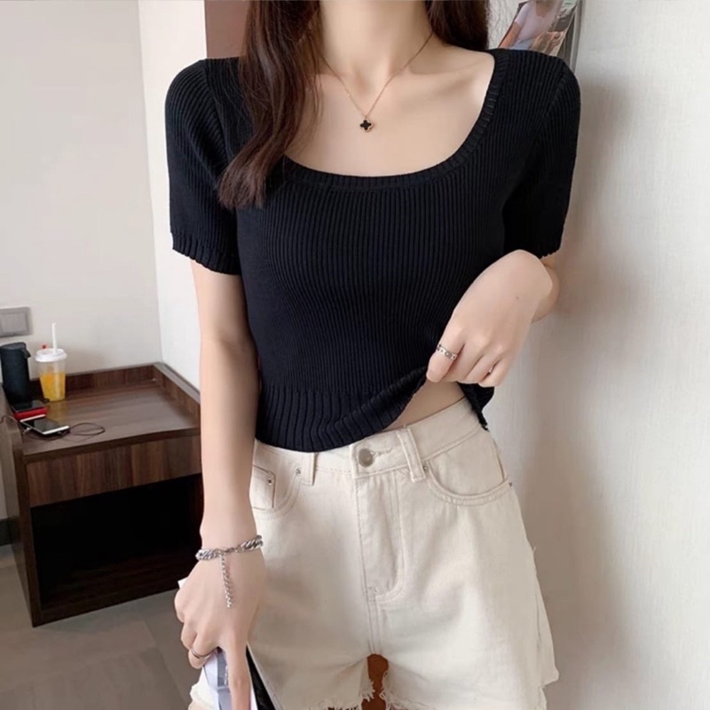 Vedo Knit crop top A201