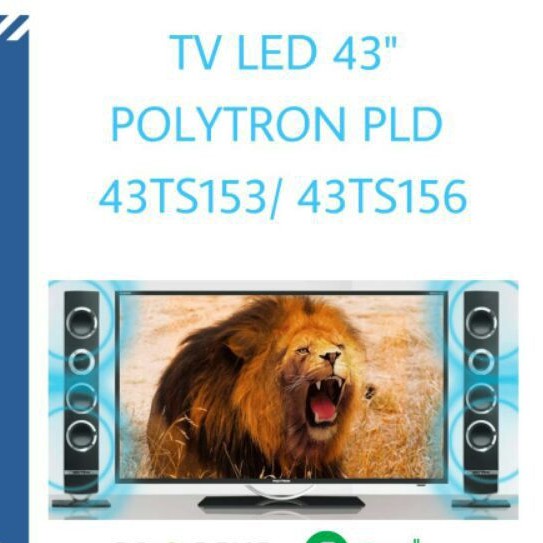 TV LED 43 inch Polytron PLD 43TS153/ 43TS156