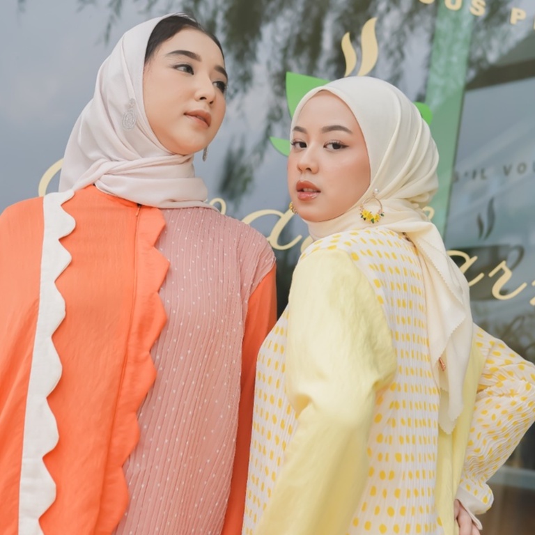 Eleanorre Youra Polka Tunik Atasan Muslim Wanita