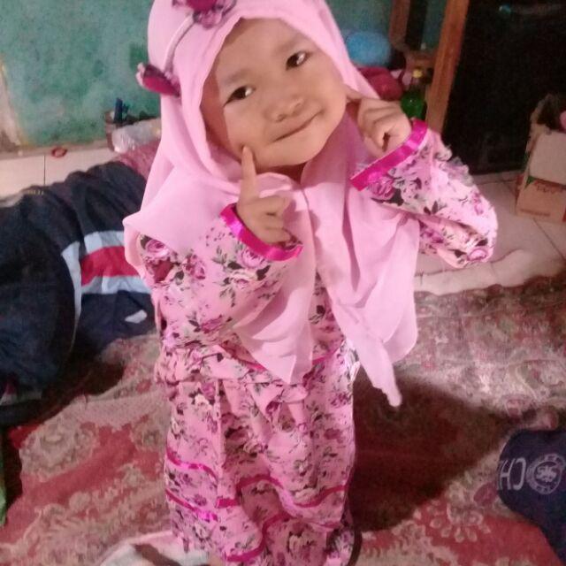 Terlaris New Zarra  (busana Muslim,couple Syari Ibu Anak,batik Dan Sarimbit#pesanan Seragam)