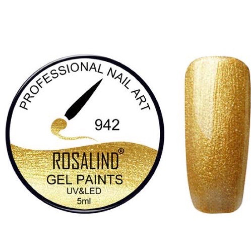 ROSALIND gel paints painting gel liner kutek gel gambar karakter kental pekat