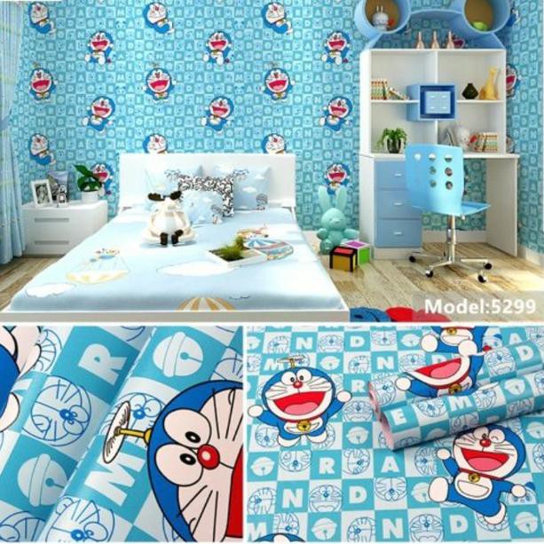 Paling Baru Stiker Wallpaper Dinding Doraemon