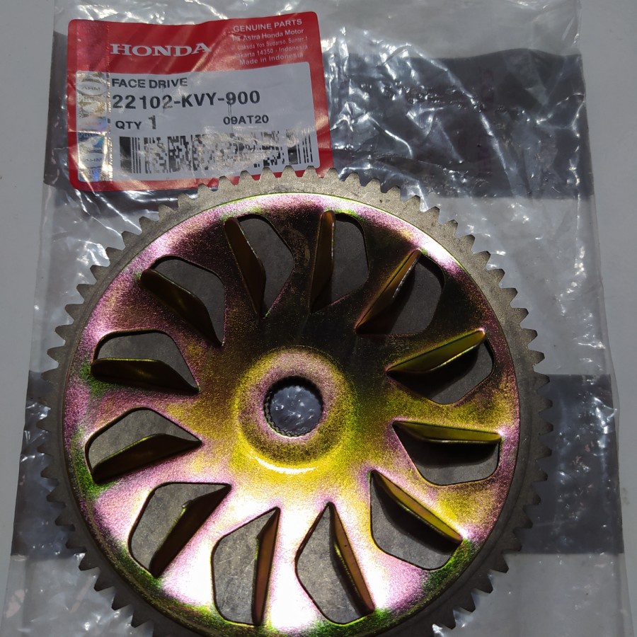 gear stater kipas pully depan beat spacy scoopy karbu (kvy)